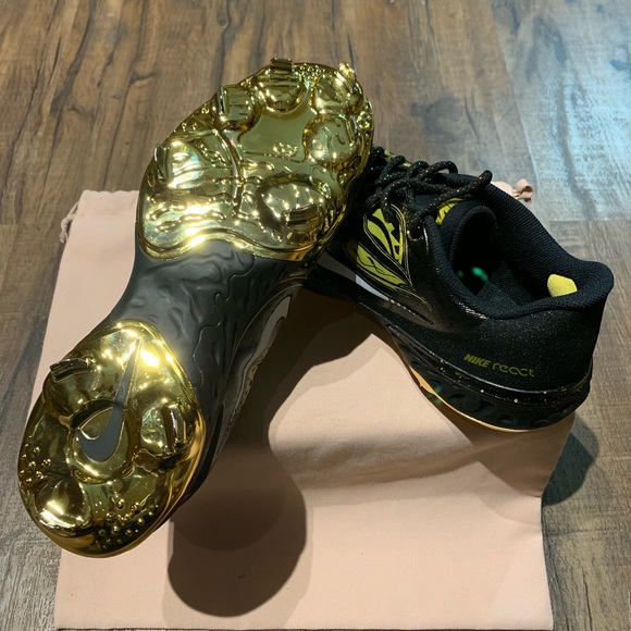 Nike Huarache Elite 3 “Gold” Men\'s Baseball Cleats main image 4
